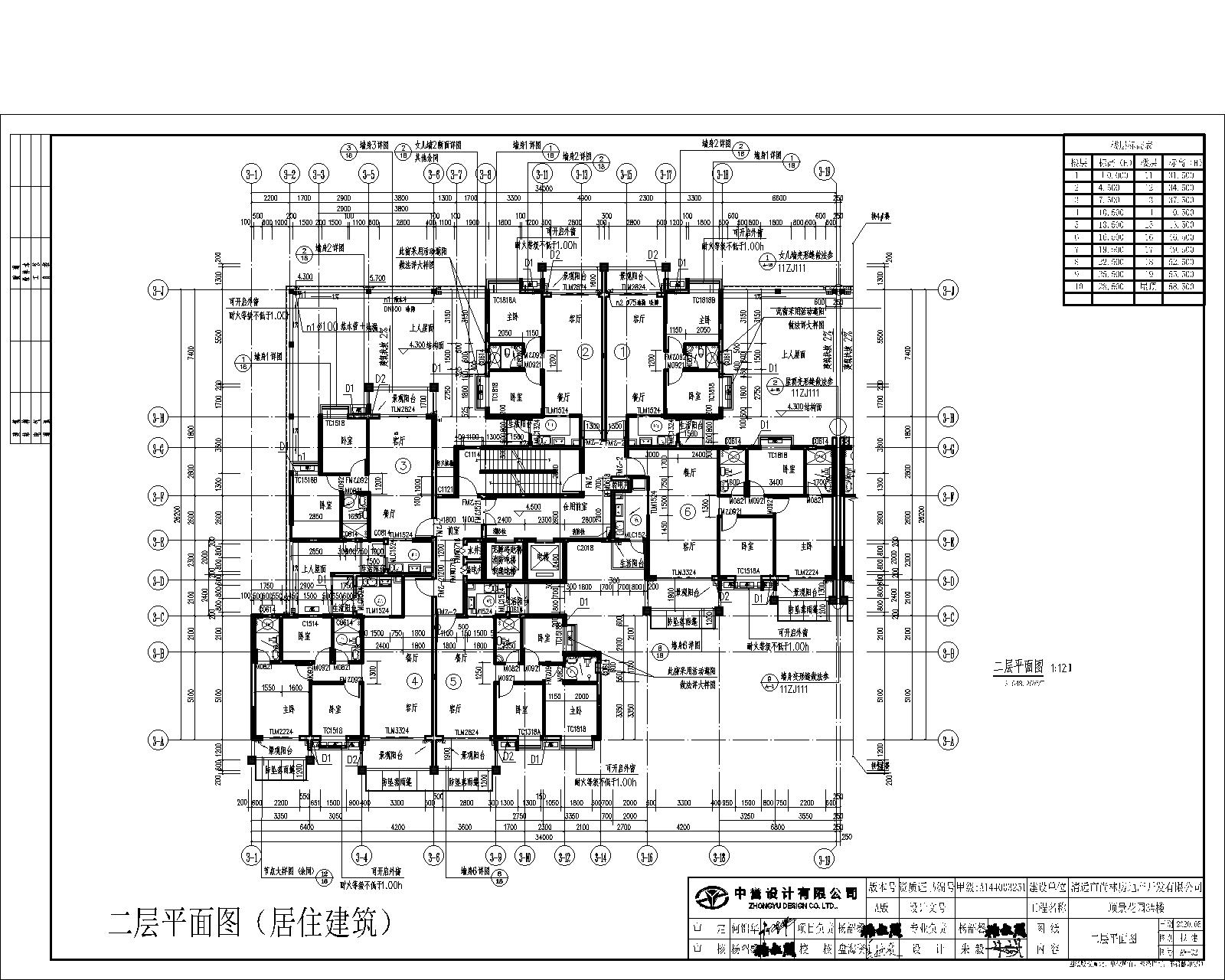 順景花園3#樓二層平面圖(修改后).jpg