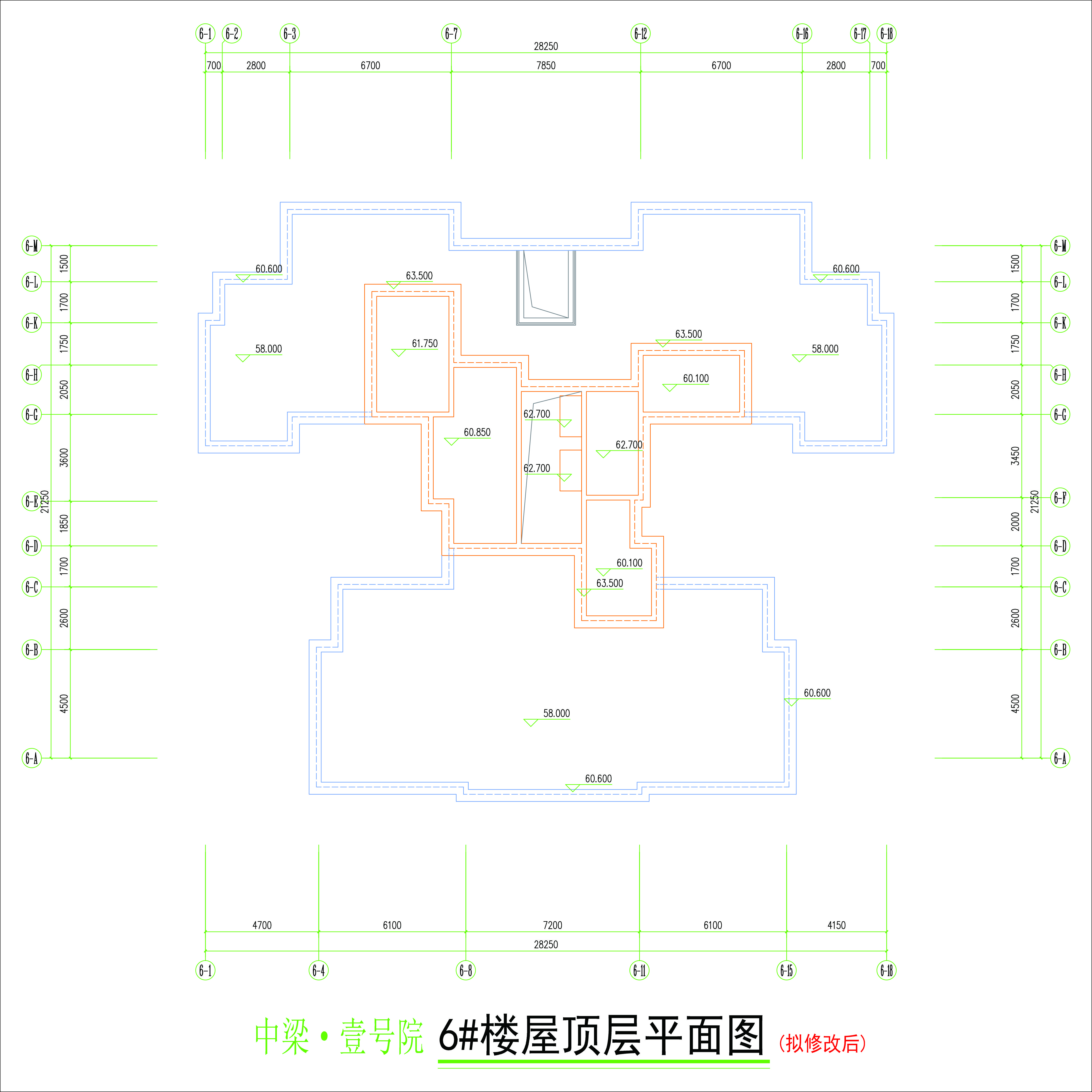 6#樓屋頂層平面圖(擬修改后).jpg