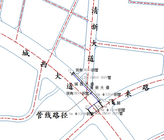 清新大道與城西交匯路口DN400-DN500供水管道安裝工程區(qū)位圖.jpg