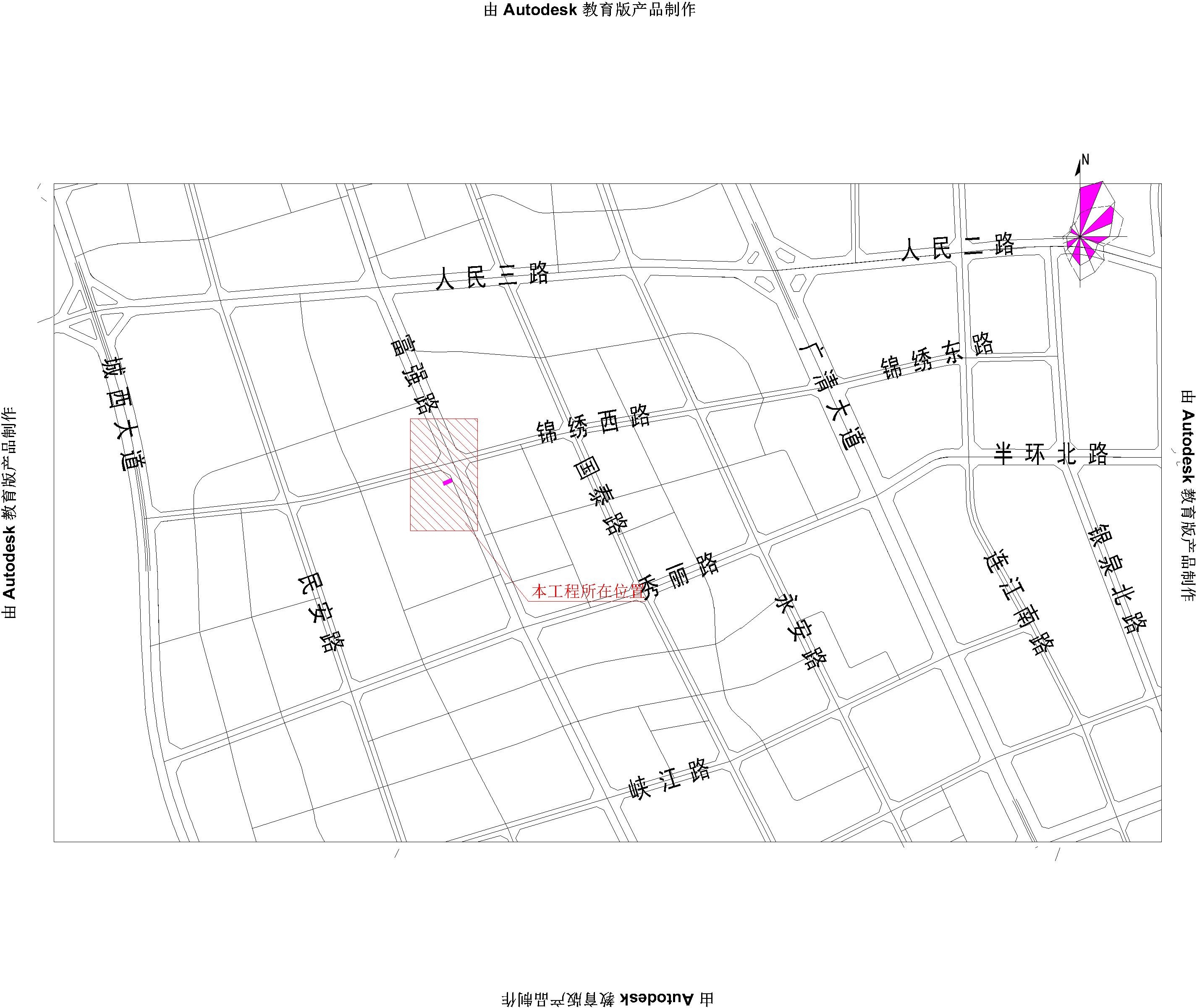 2021.9.3-38清遠(yuǎn)市中梁鳳棲云臺市政中壓燃?xì)夤艿拦こ淌姓?bào)建 -布局1.jpg