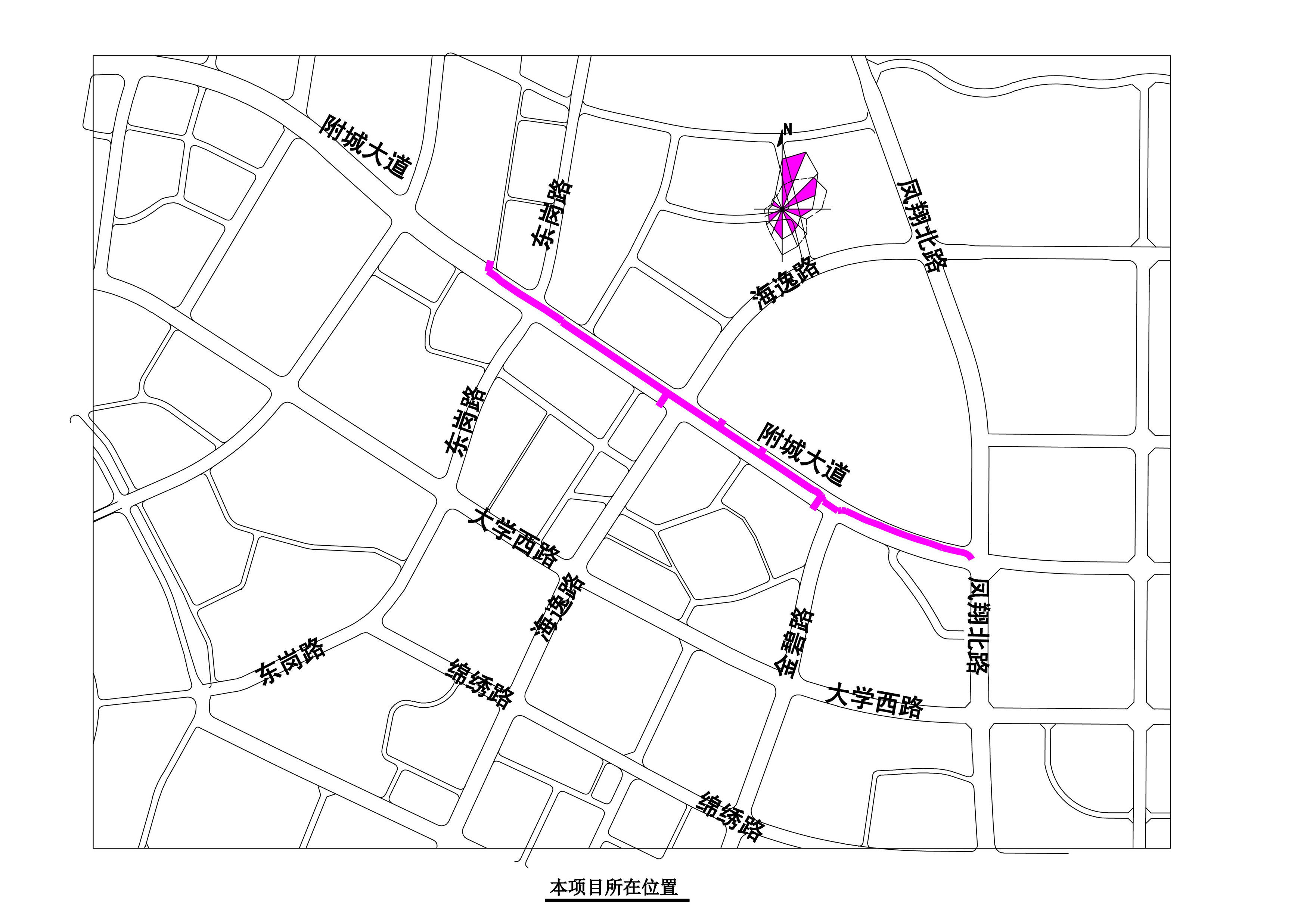 附城大道（東崗路至鳳翔北路）市政中壓燃氣管道-區(qū)位圖 .jpg