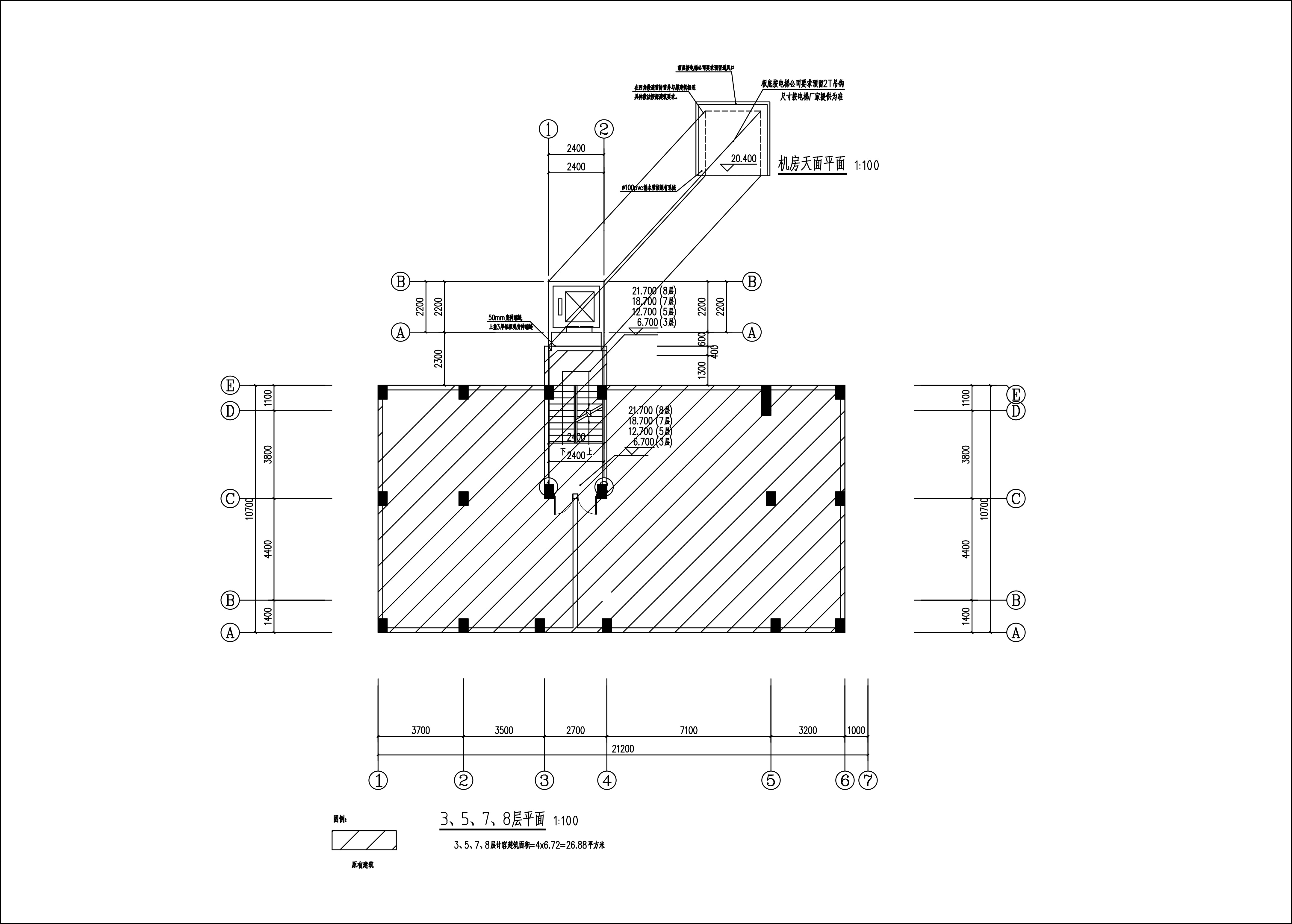 新城清遠供電局宿舍電梯建筑圖_3、5、7層.jpg