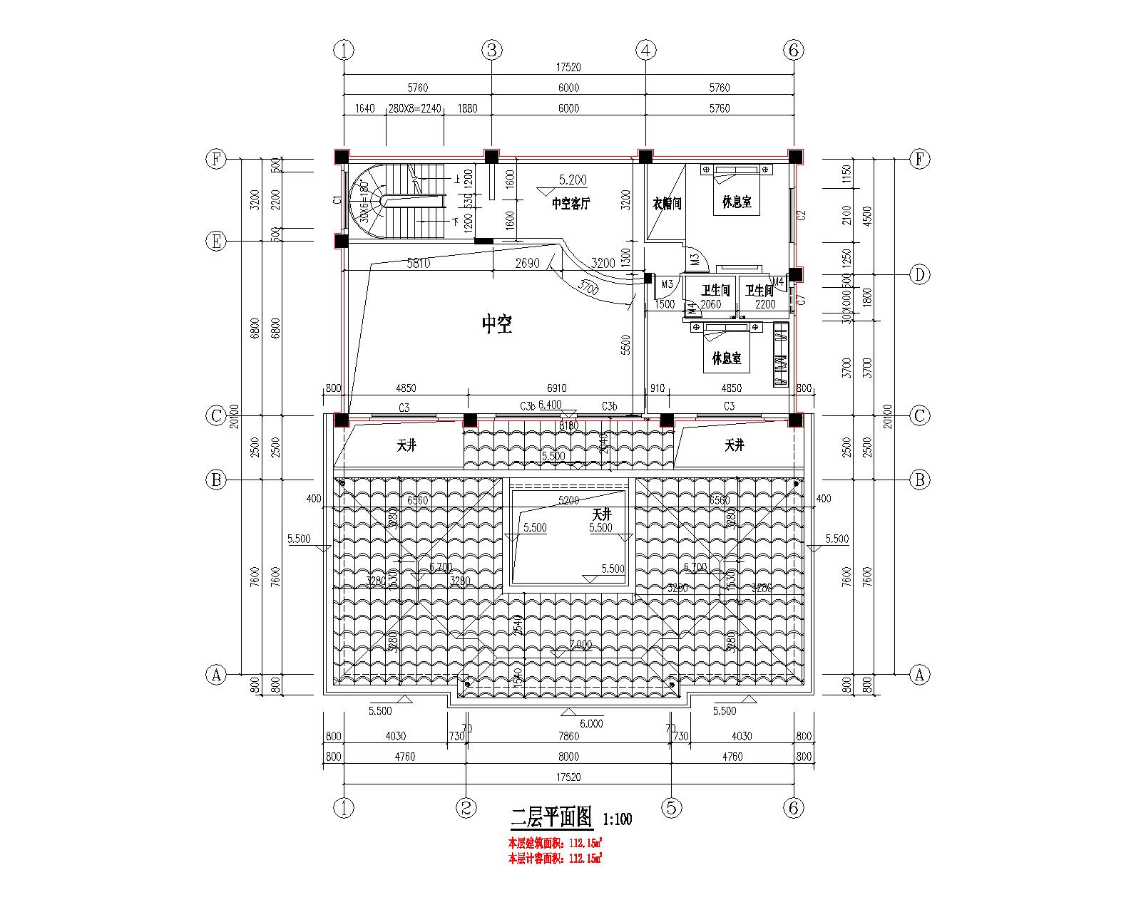 龍森谷1號(hào)樓報(bào)建圖二層圖.jpg