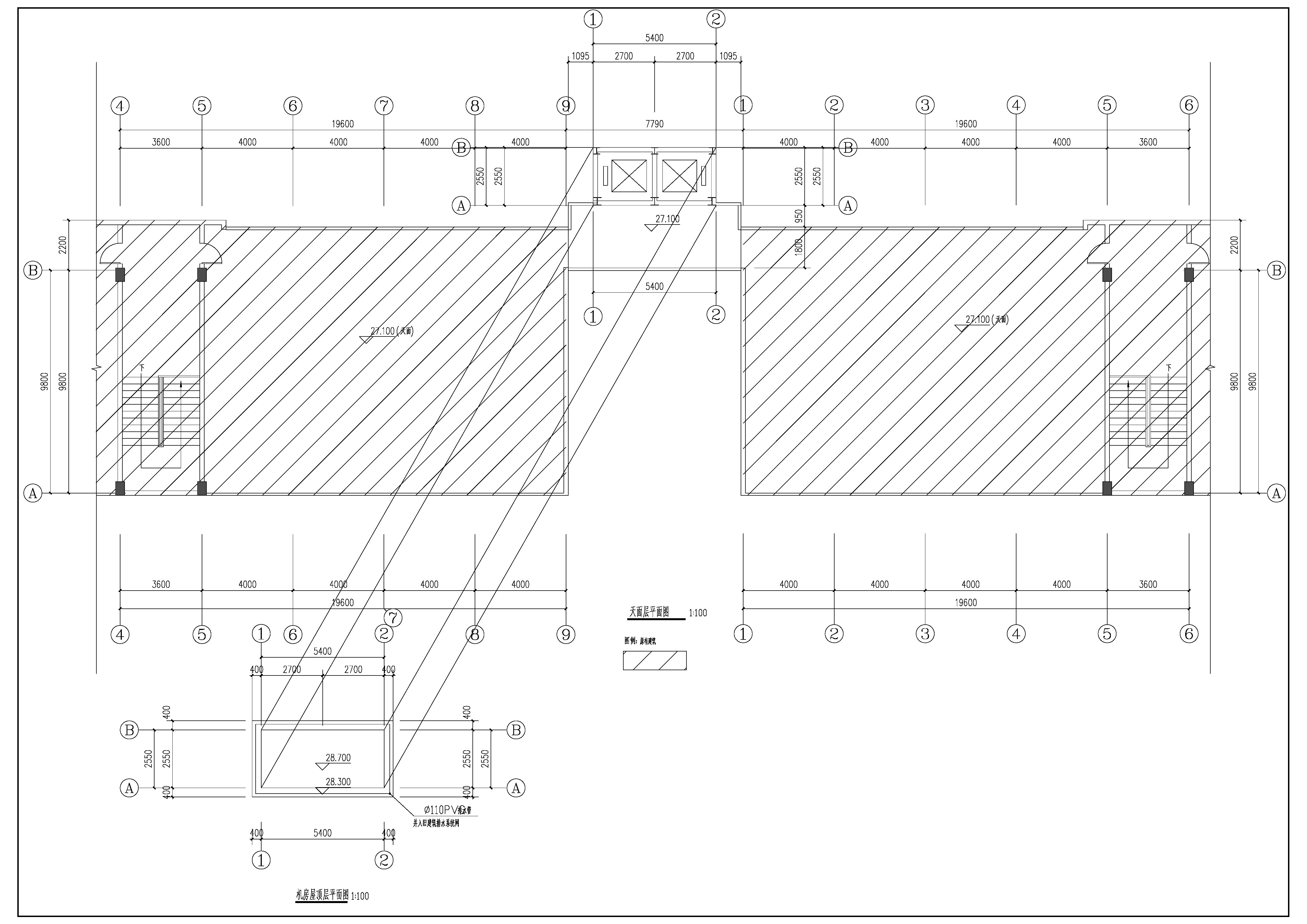 天面層平面圖、機(jī)房屋頂層平面圖.jpg
