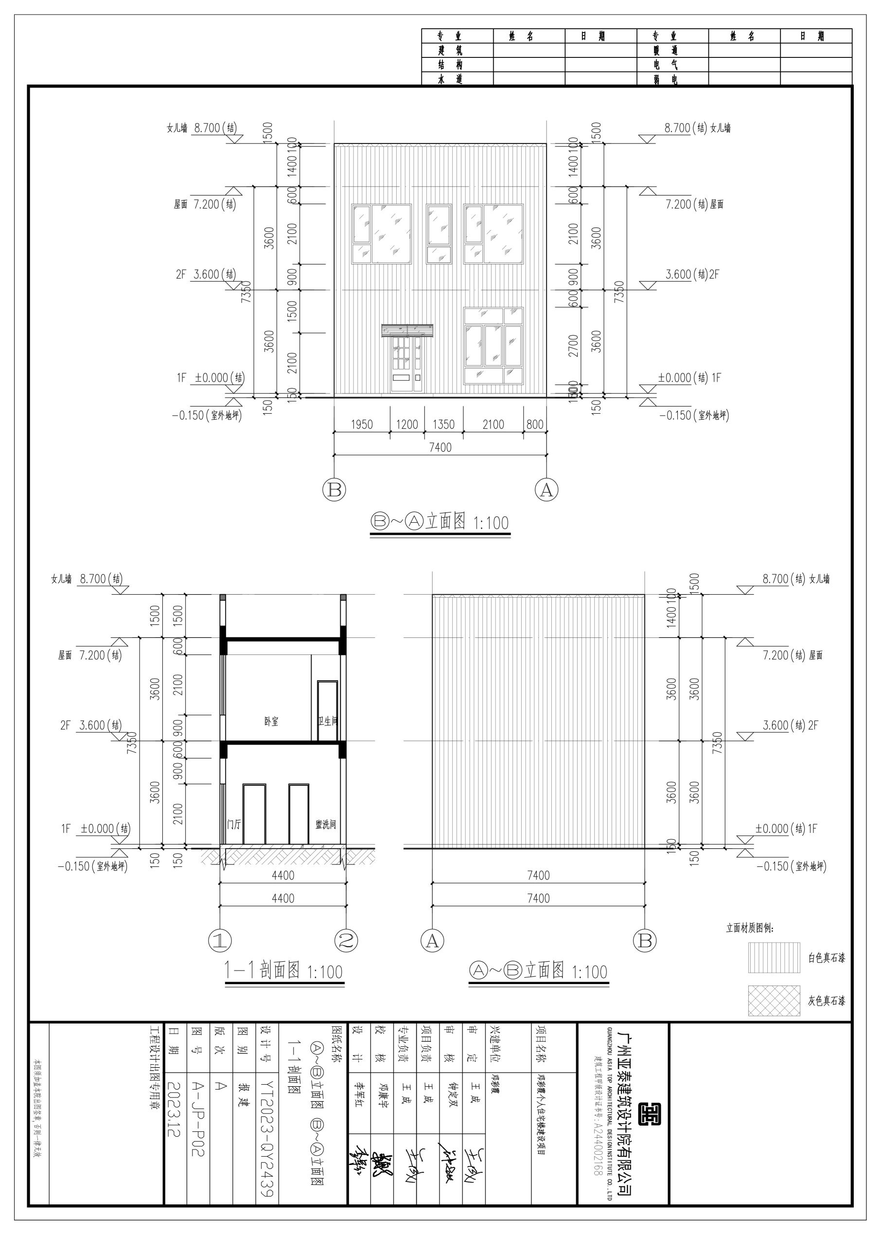 鄧彩霞個人住宅樓建設項目_A~B立面圖 B~A立面圖 1-1剖面圖.jpg