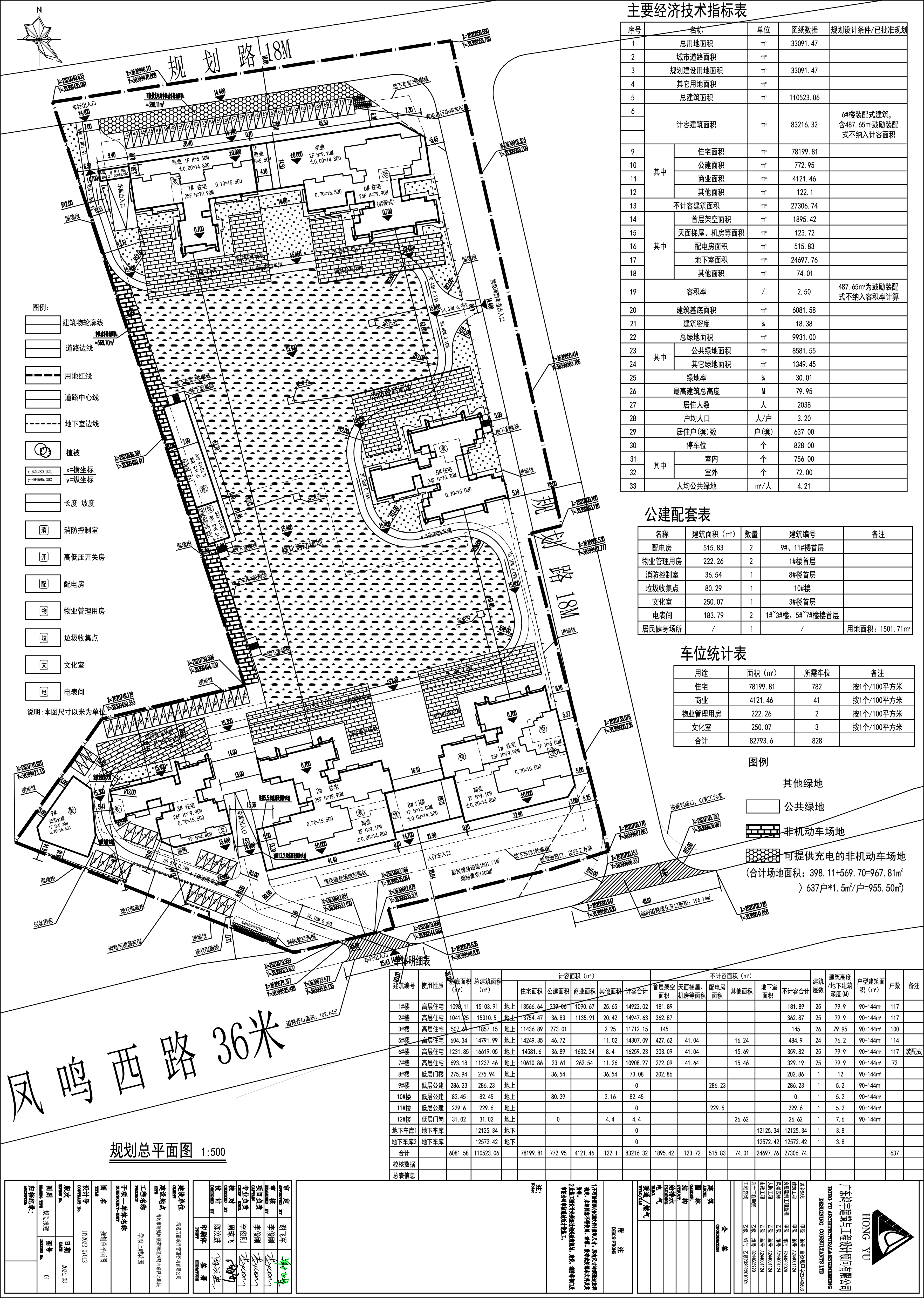 學(xué)府上峸花園 規(guī)劃總平面圖、豎向道路總平面圖、綠化總平面圖_8-27.jpg